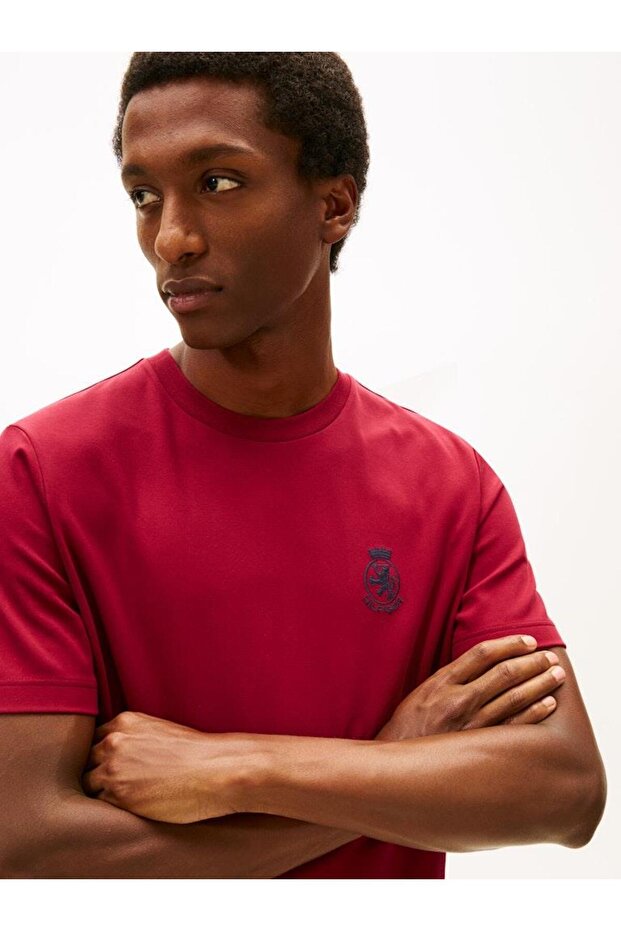 CREST GIFTING INTERLOCK TEE - 5