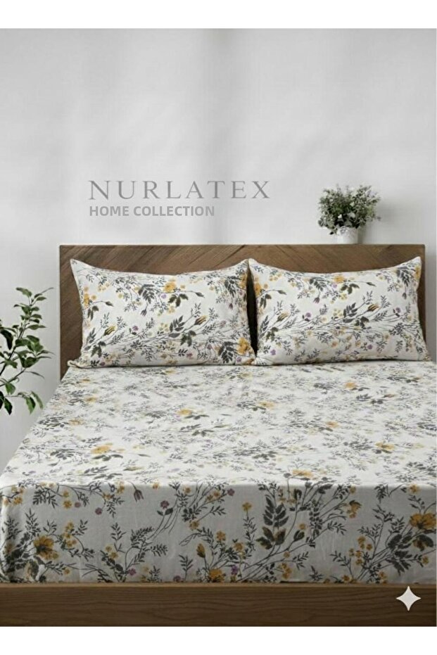 Super Size Elastic Bed Sheet Set - 3