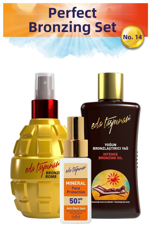 No.14 Perfect Tan Set - Bomb, SPF0, Ring (EGX18-EGX03-EGX94)
