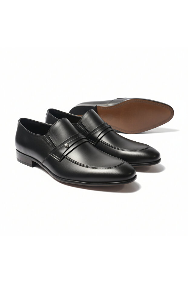 MEN'S GENUINE LEATHER NEOLITE SOLE CLASSIC DRESS SHOES