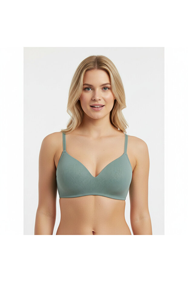 Women's Soft Bra Wire Free Unpadded Bra Bb2119