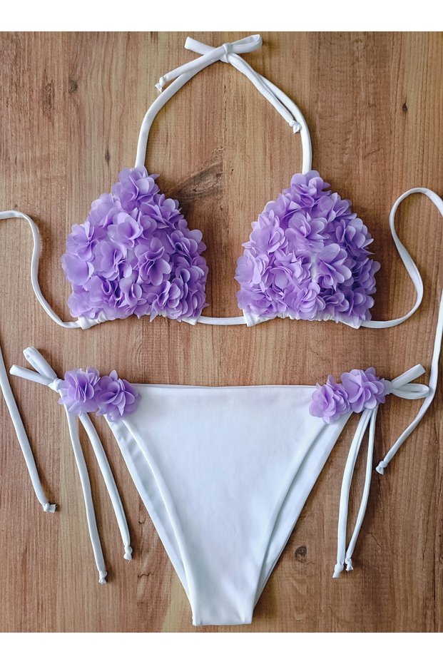 Women's Floral Bikini Set (Without Filling)
