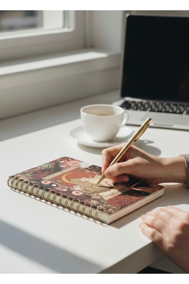 GIALA A5 SERT KAPAK ÇİZGİSİZ DEFTER - 4