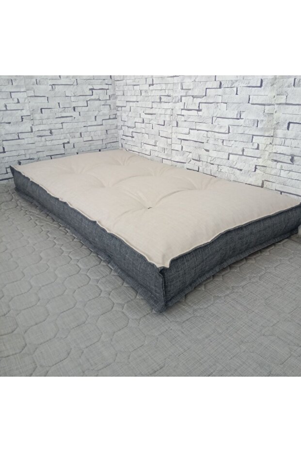 Bdphome Düğmeli Yer Minderi - 8