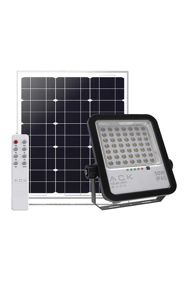 LED SOLAR PROJEKTÖR 50 W ACK - 2