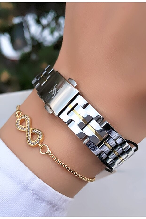 Minimal Kadın Saat Bileklik Hediyeli - 7