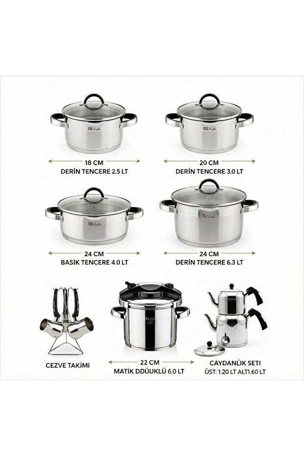 DOLCE ÇEYİZ SETİ SİYAH - 2