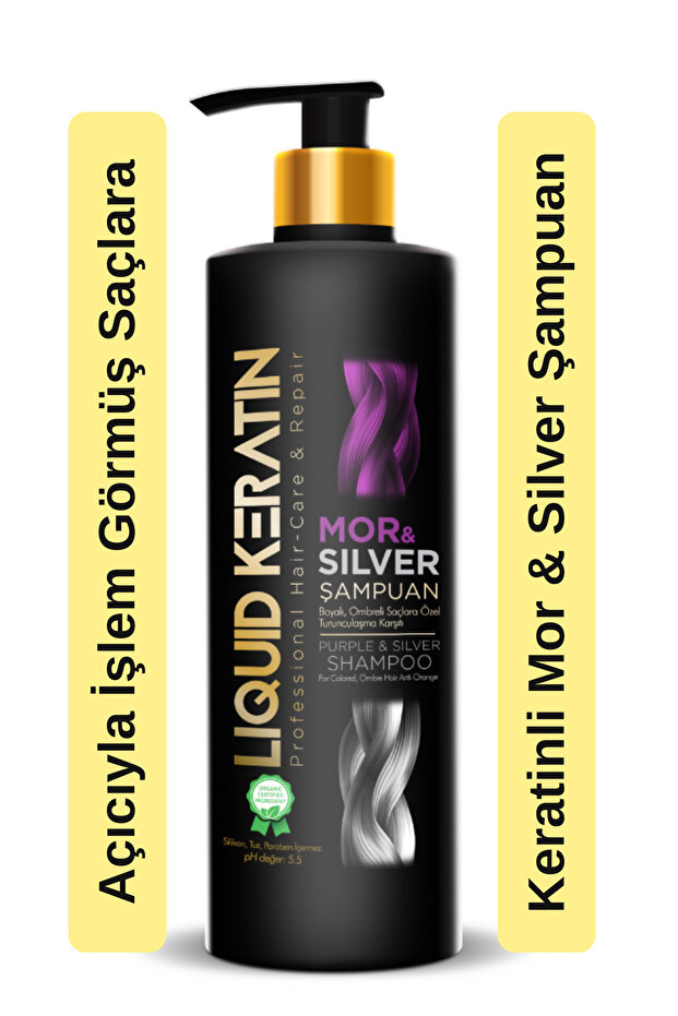 Keratinli Mor & Silver Şampuan - 1