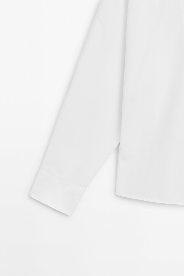 %100 pamuklu poplin gömlek - 7