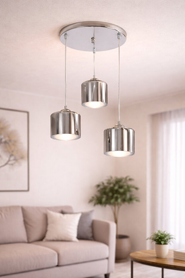 Sarkıt Çiftcam Krom 3'lü - 1