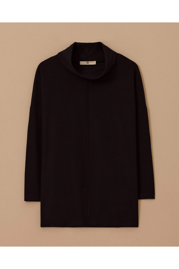 Dik Yaka Basic Triko Tunik - 1