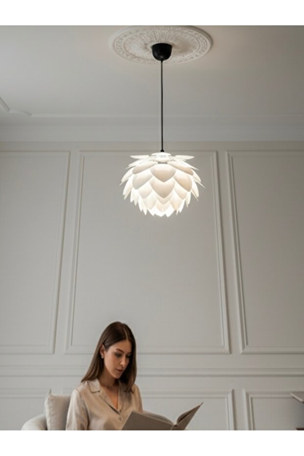 Avize Modern Tasarımlı Lotus Çiçeği - 4