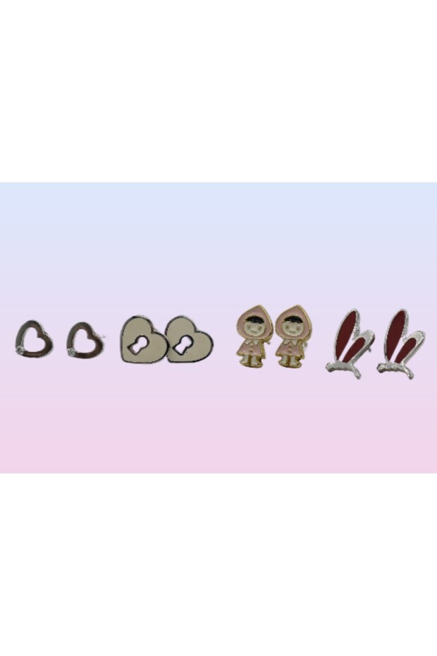A set of ten assorted earrings