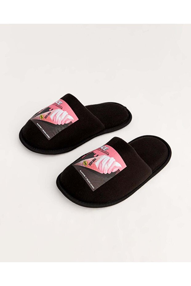 Kadın Ev Terliği - BLACKPİNK - 1