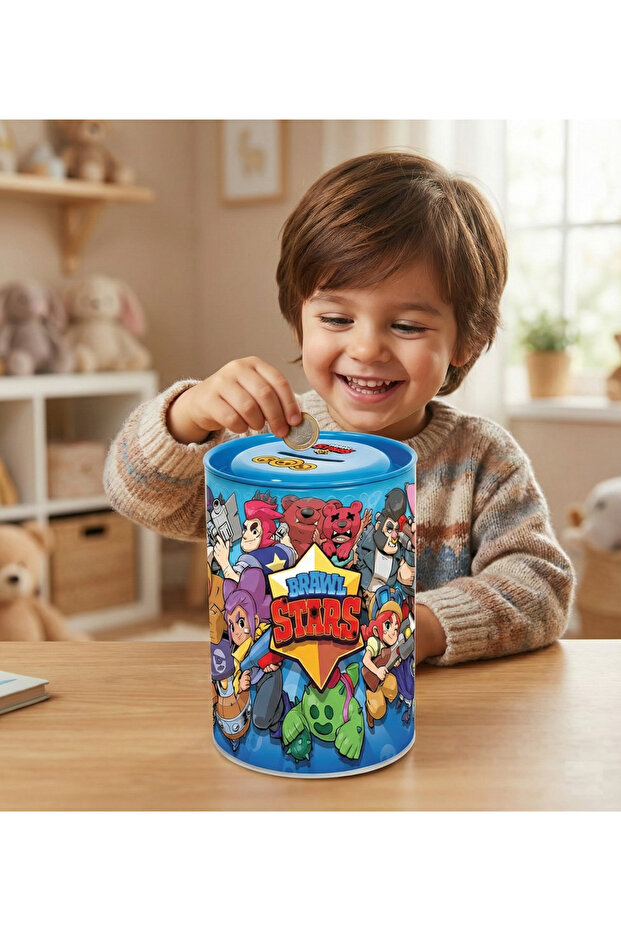 Brawl Stars Metal Piggy Bank