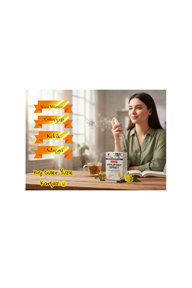 DUFRAM Immufast Sprey (Karamürver ekstratı içerir) - 6