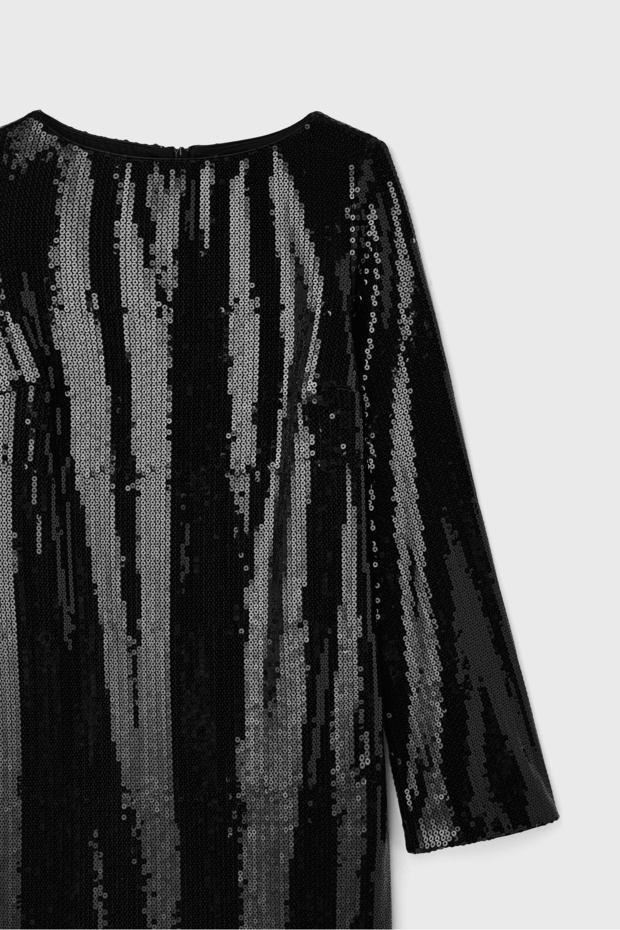 Diz Boy Payet Elbise - 7