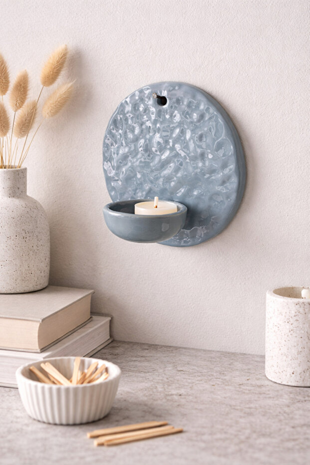 seramik duvar mumluk - 1