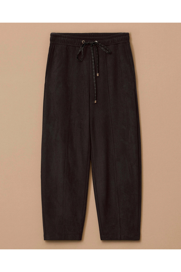 Lace-Up Ankle-Length Pants - 5