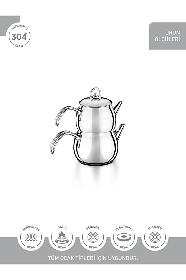 Çiğdem Mini Çaydanlık - 3