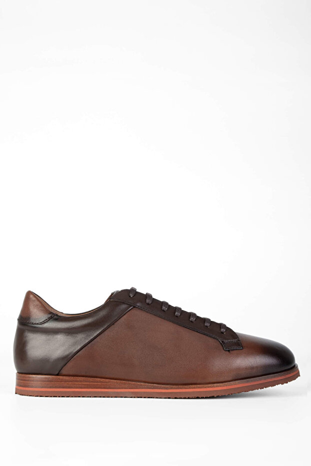 Men's Genuine Leather Tan Casual Shoes