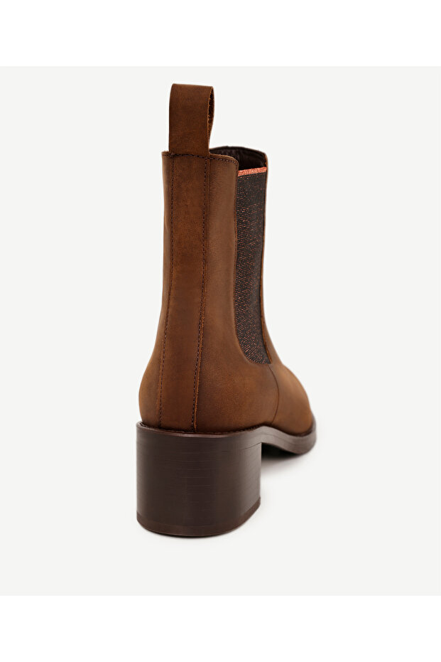 Sim Lastikli Deri Bot - 3