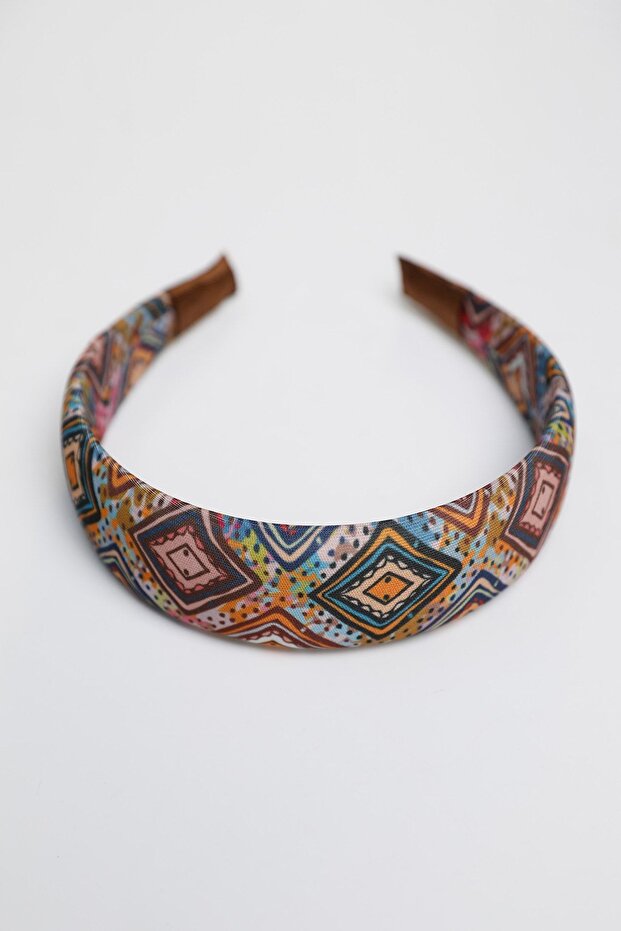 Üçgen Detay Etnik Desenli Taç - 4