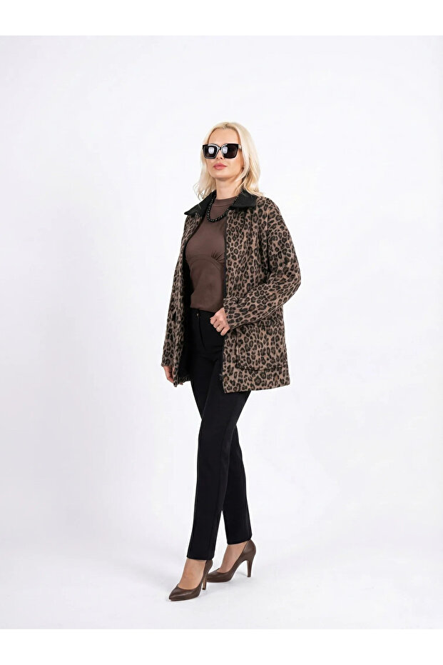 LEOPAR DESENLİ MONT - 3