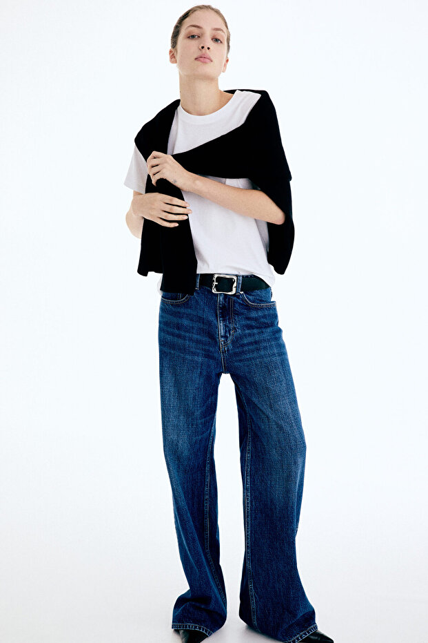 Wide High Jeans - 3