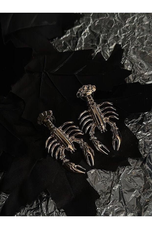 Yengeç Figür Küpe - 2