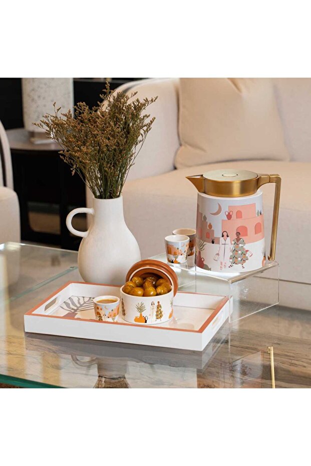 Rectangular Wooden Serving Tray - 2