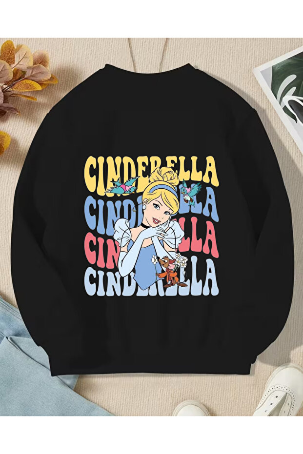 Oversized Hoodless Sweatshirt for Children