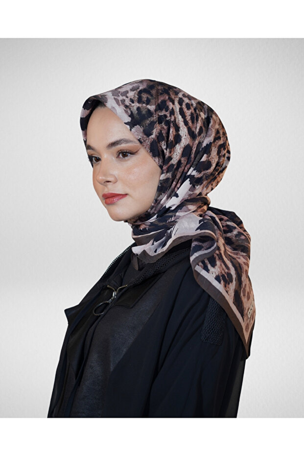 Spring Eşarp Leopar Desen-1 - 4