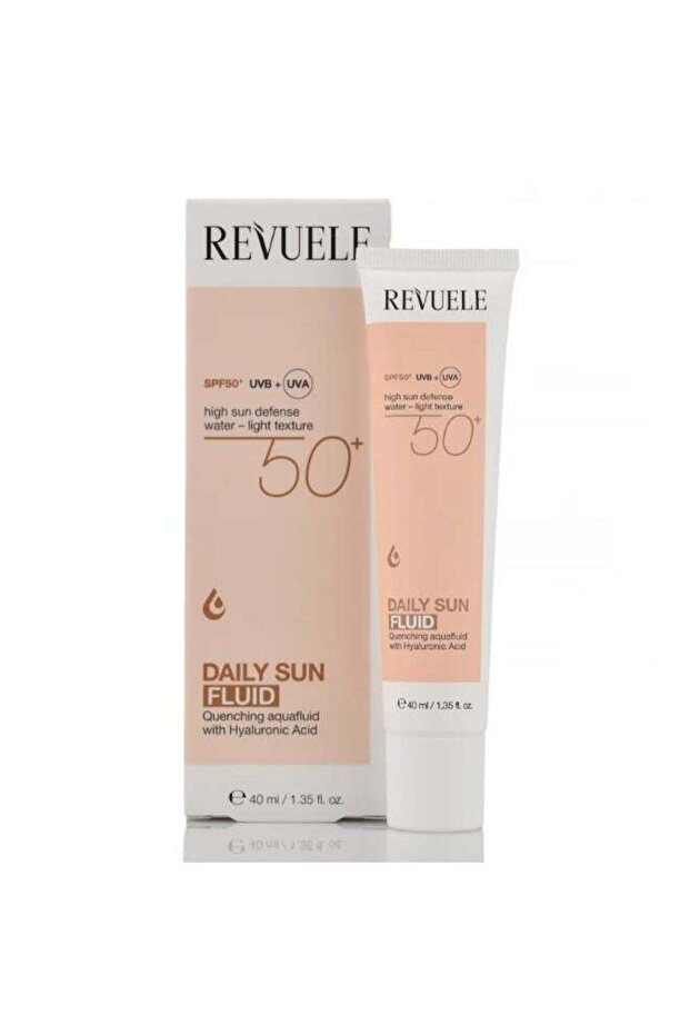 Daily Sun Fluid Sunscreen SPF 50+ with Hyaluronic Acid, 40 ml
