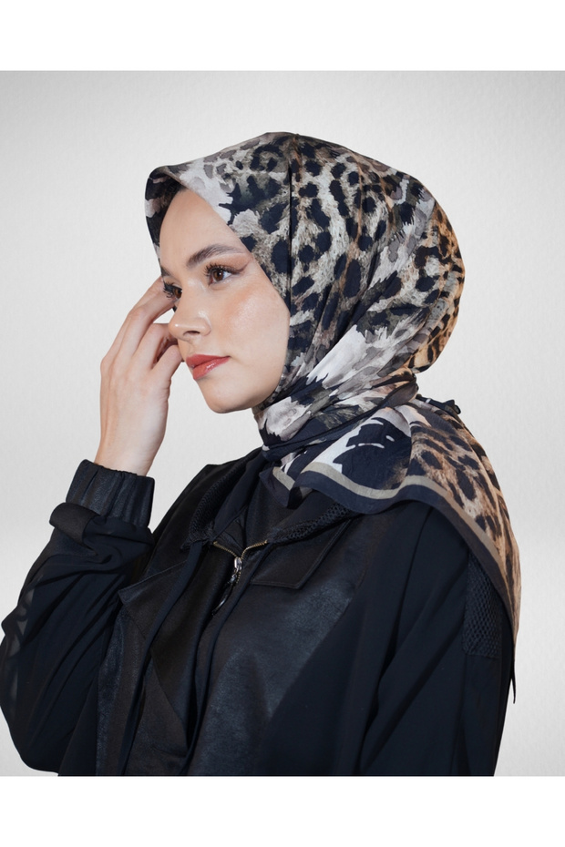 Spring Eşarp Leopar Desen-1 - 4
