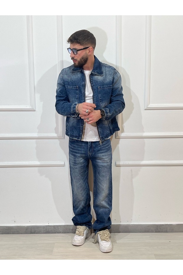 Compleu din denim