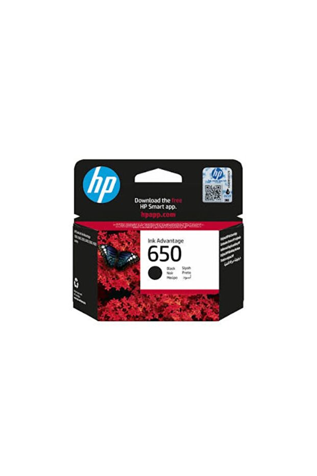 اتش بي hp 650 ، خرطوشة حبر لون أسود