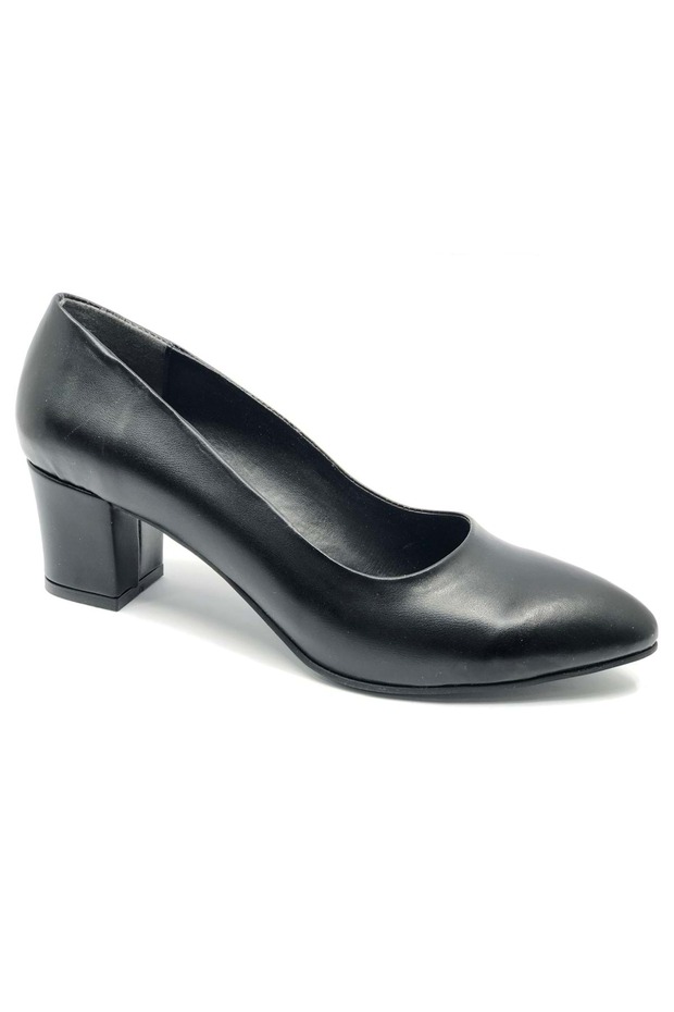 Ventes 564704 custom made size 41-42 women's high heeled shoes black-leather