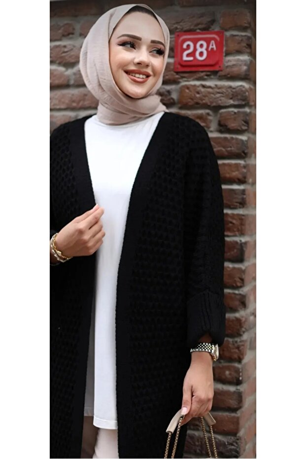 Uzun Triko Hırka - 2