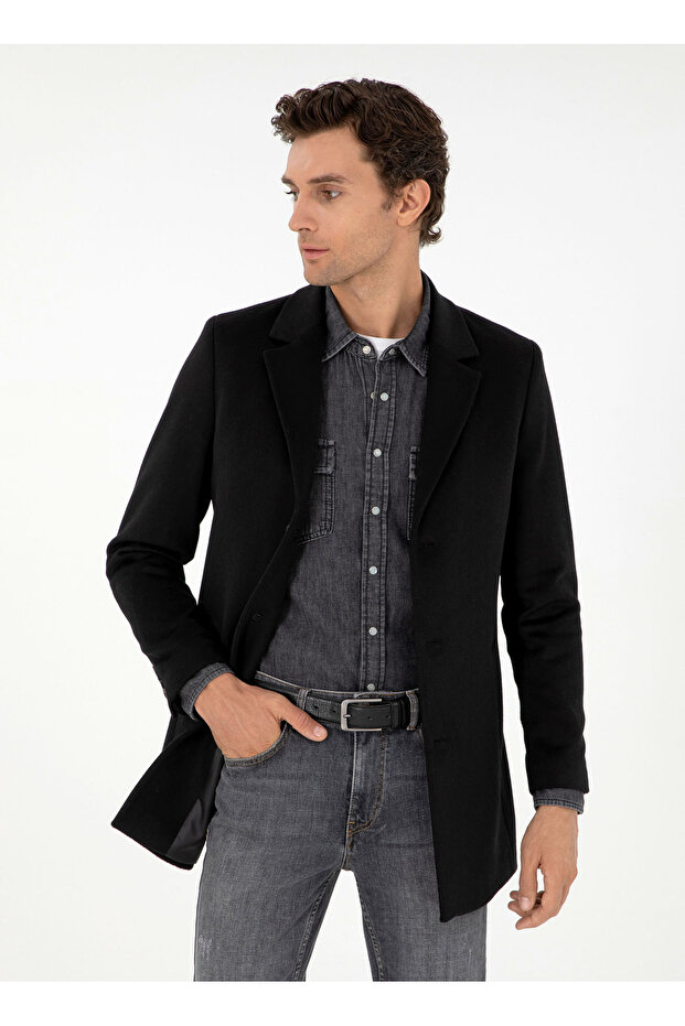 Siyah Erkek Palto KERNEL - 1