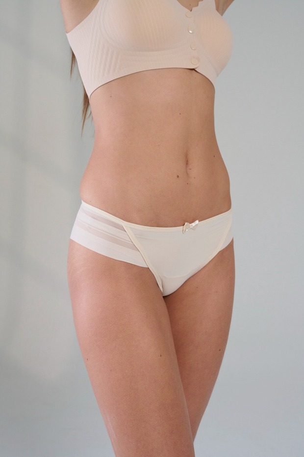 Women's Black Slip Panties