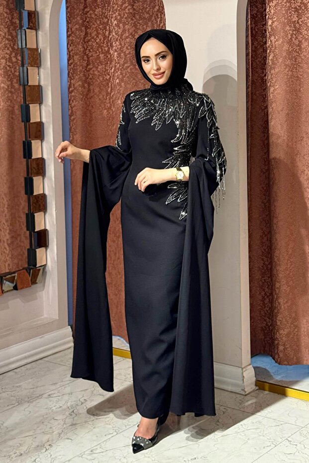 Abiye 2958 Siyah - 1