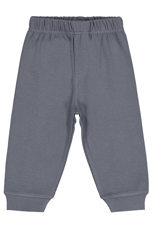 Plain 6-18 Months Single Bottom Baby - Gray 9-12 Months