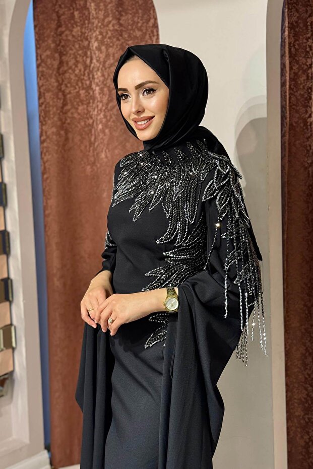 Abiye 2958 Siyah - 3