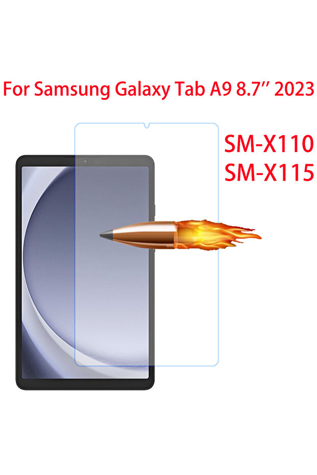 1P-Tab A9 8.7in 2023 9H Tempered Glass Screen Protector For Tab A9 8.7 inch 2023 Tablet Protective