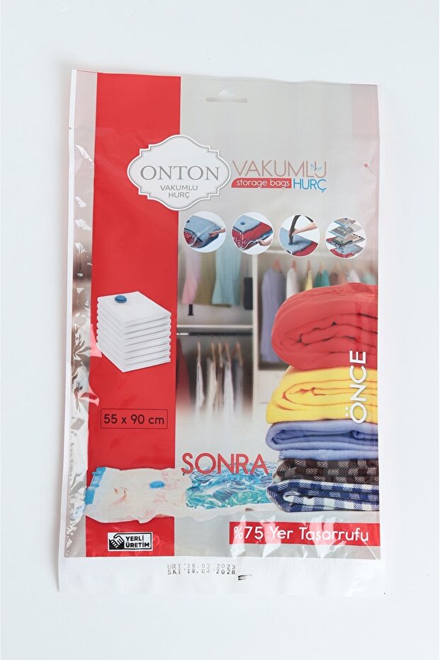 Onton 55X90 Vacuum Bag - 1 Piece Transparent