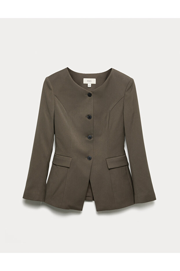 Klasik Düğmeli Ceket - 2