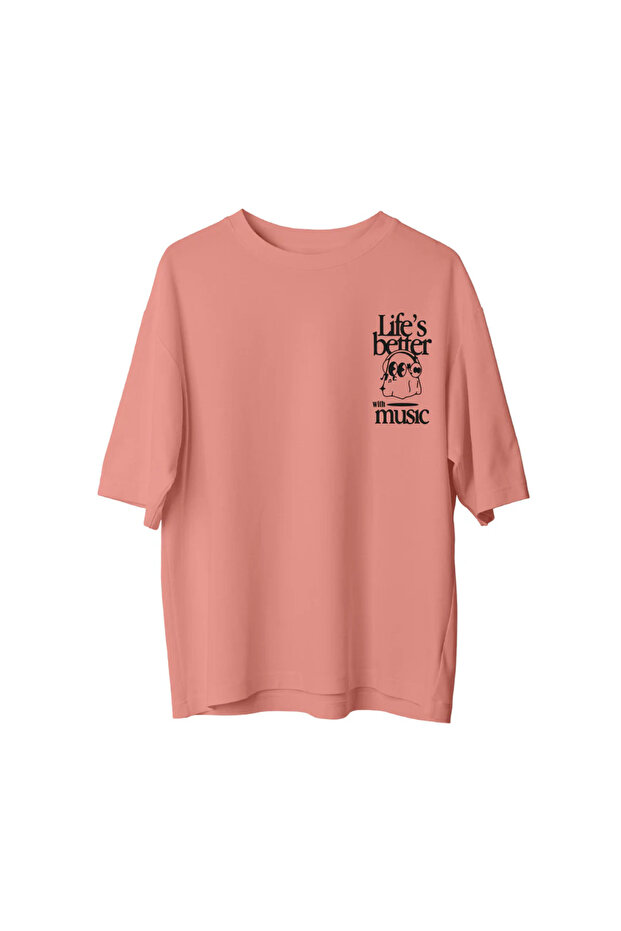 With Music - Oversized T-Shirt