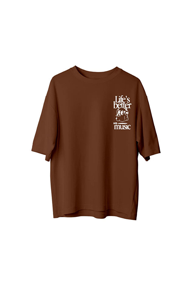 With Music - Oversized T-Shirt