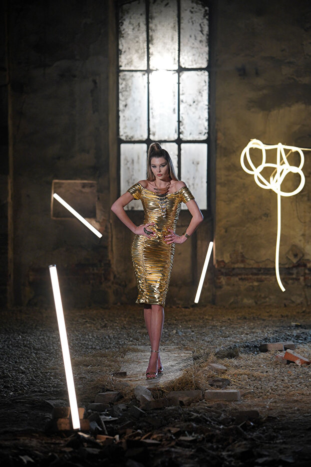 Rochie Aura Gold - 1